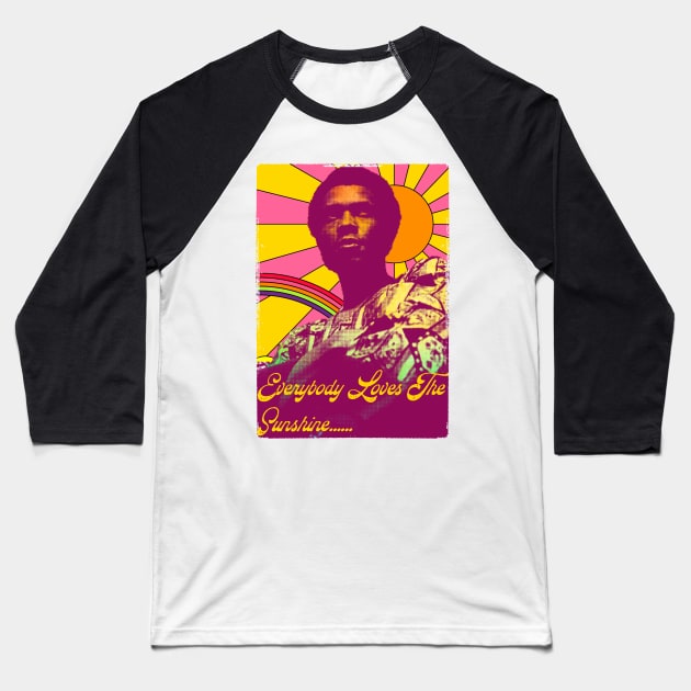 Roy Ayers Baseball T-Shirt by HAPPY TRIP PRESS